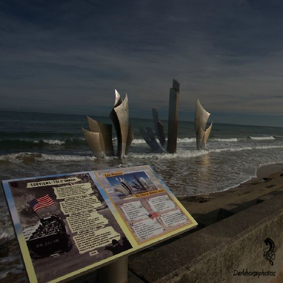 Omaha Beach Monument